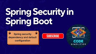 Spring Security Tutorial | Default Username & Password Authentication