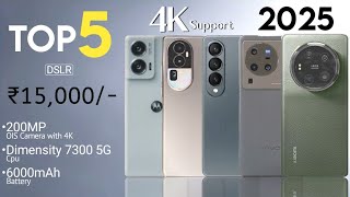 Top 5 Mobile Phones Under 15000 in January 2025 - 5G | Best Camera Phone Under 15000 |