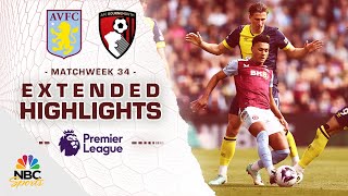 Aston Villa v. Bournemouth | PREMIER LEAGUE HIGHLIGHTS | 4/21/2024 | NBC Sports