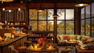 Relaxing Jazz Instrumental Music ☕ Smooth Piano Jazz Music at Cozy Coffee Shop Ambience for Studying