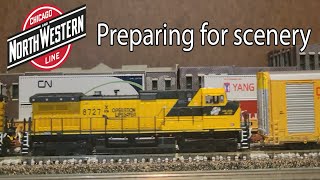 CNW Harvard Sub N Scale Layout - Ep 18 - Preparing for the Next Big Steps