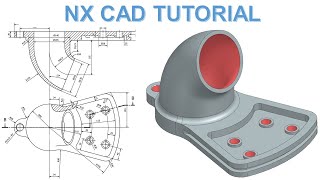 NX CAD Tutorial #79 | 3D Model Basic Beginners