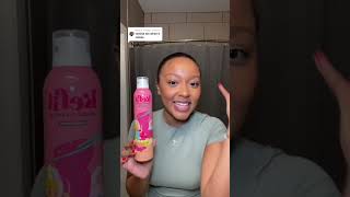 Trying the viral pink bubble cleanser