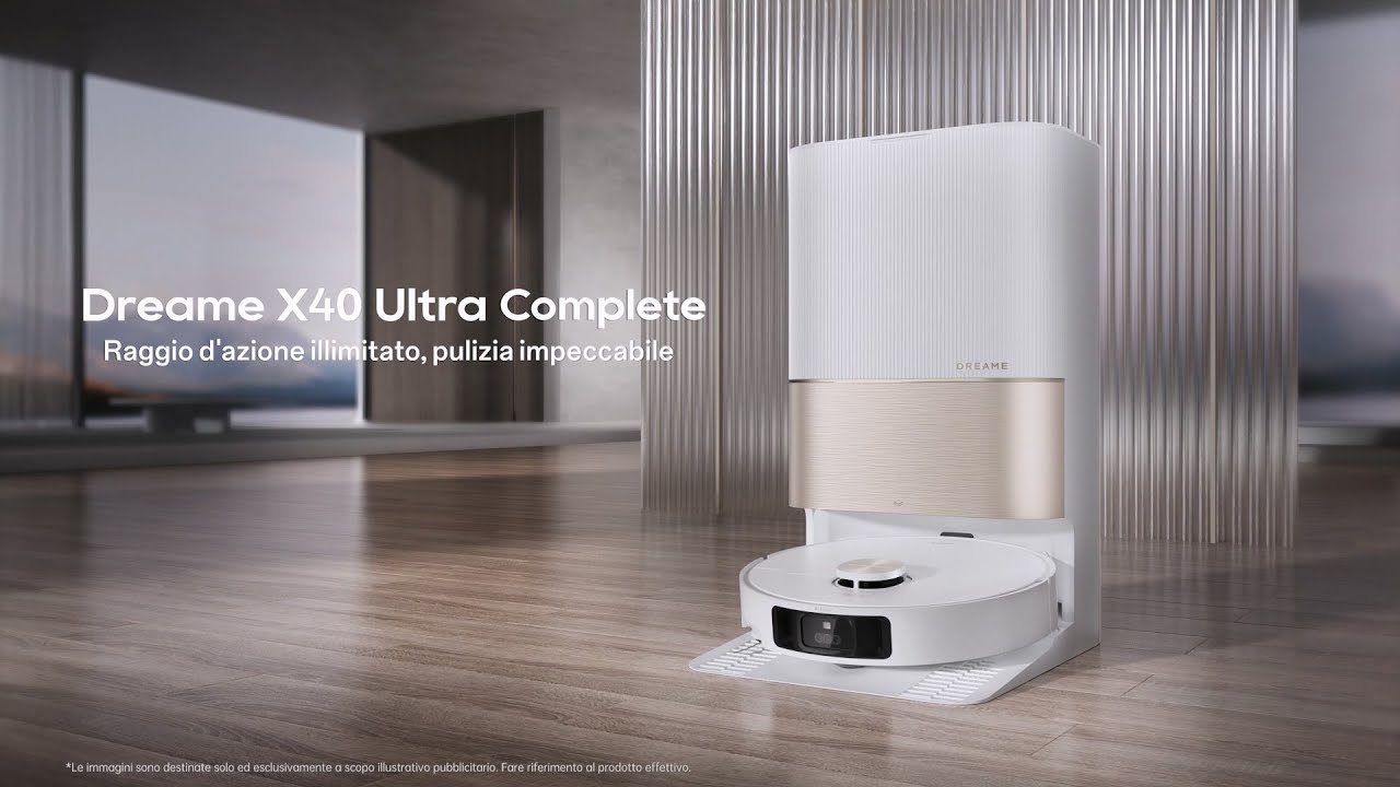 Dreame X40 Ultra Complete White - YouTube