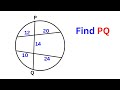 Find the length of PQ | A Nice Geometry Problem | Important Geometry and Algebra Skills Explained