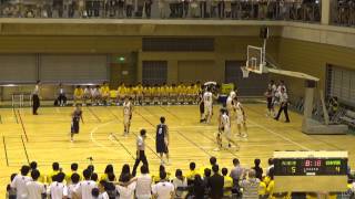 八王子vs日本学園(1Q)高校バスケ 2015 関東大会東京都予選決勝