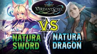 NATURA KNOCKOUTS! | Natura Sword vs Natura Dragon | Shadowverse Evolve Gameplay