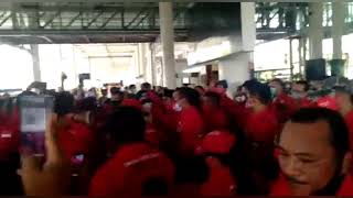 Luar biasa antusias rekan rekan juang Pemuda Batak Bersatu SUMUT menyambut Ketua Umum dan Jajaran.