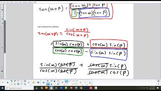 7.5(2) Sum \u0026 Difference Identities 2-27-24