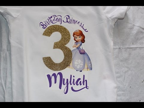 EASY Birthday Shirt DIY! EASY Birthday Shirt DIY!
