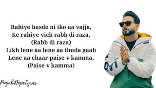 Rahiye Hasde(Lyrics) - Khan Bhaini - Sycostyle - Latest punjabi songs 2021