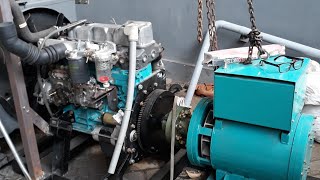 membuat genset pakai mesin colt diesel#carasetelkelep