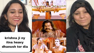 Mahabharat Episode 189 || Part 1 || Krishna ji Ne Dhanush Tor dia 😲 ||Pakistani Reaction