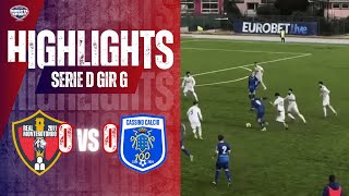 Calcio Serie D Gir. G - Real Monterotondo-Cassino 1924 0-0 (Highlights)