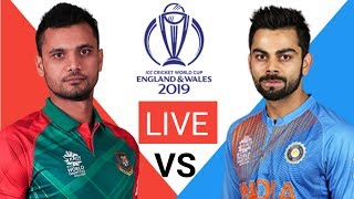🔴GTV Live | Bangladesh Vs India live | Live cricket match today | ICC World Cup 2019