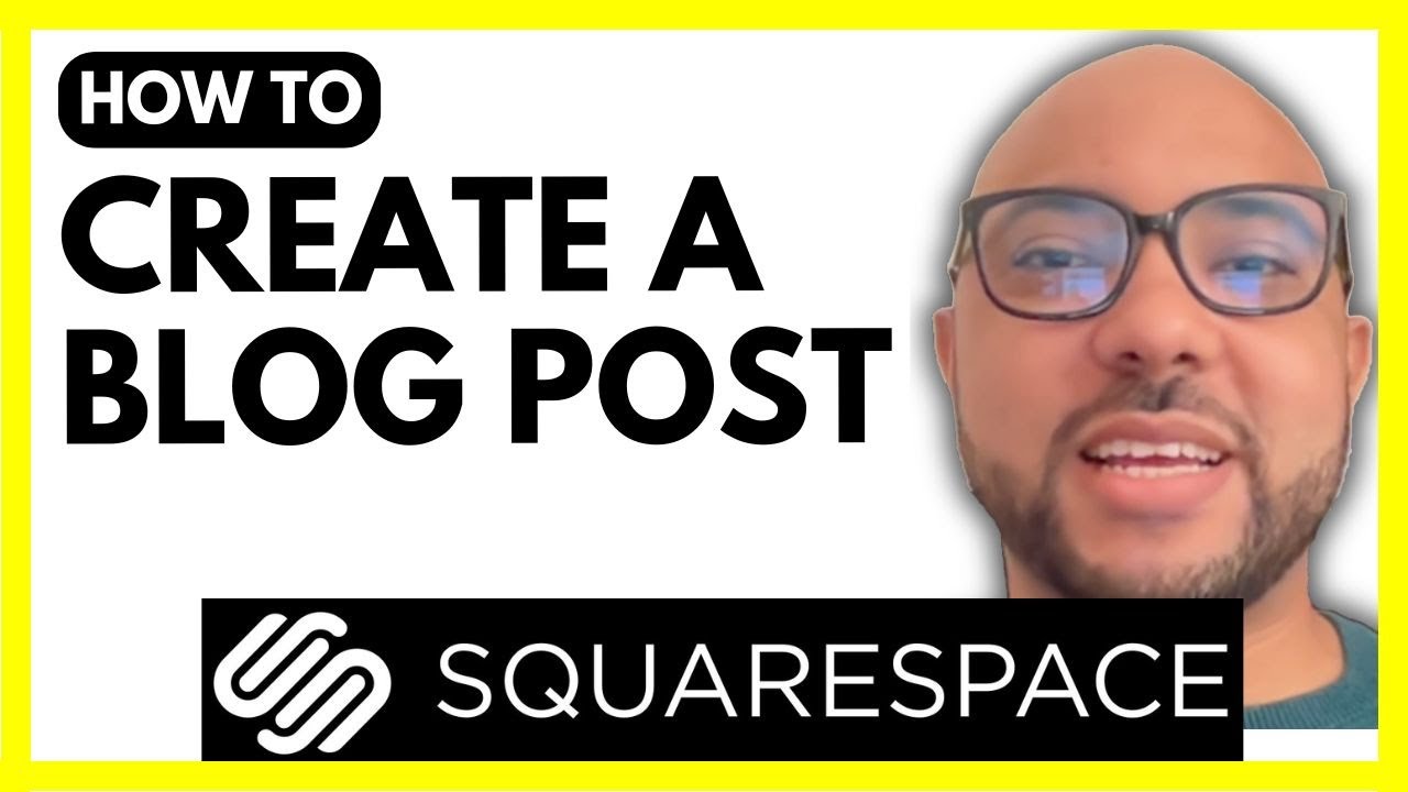 How To Create A Blog Post On Squarespace Youtube