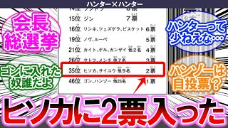 【ハンターハンター】会長総選挙でヒソカに2票入ったという事実【みんなの反応集】【懐かしアニメ】【最新アニメ】