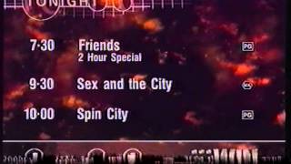 WIN Television Lineup \u0026 Ident (1999)