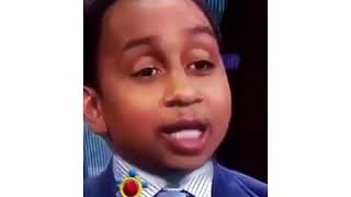 They put the baby filter on Stephen A 😂 | Part 1 #shorts