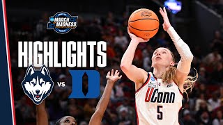 HIGHLIGHTS | UConn Women's Basketball vs. Duke | Sweet 16