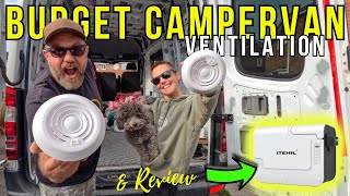 Budget Campervan Ventilation & Water Purifier Review | Helping Sally’s Sprinter Build