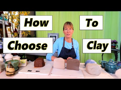 What are the 4 types of clay?