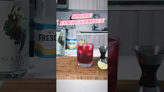 A Perfect Summertime Cocktail: The Spiced Jamaica Fresca (Delicious, Refreshing, and Alcohol-Free)