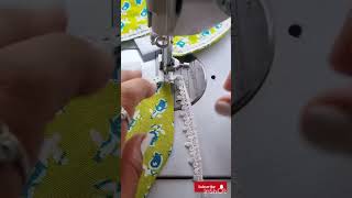 Sleeves design cutting and stitching#howtomakedesignersleeves #youtubeshorts #fashion #fashiondesign