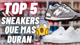 TOP 5 TENIS mas DURADEROS y RESISTENTES en PLENO 2025!!✅😱