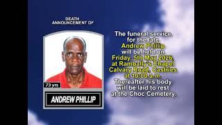 Andrew Phillip ~ Medium Obituary