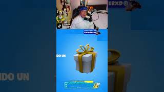 Me Regalan El Gesto LOCURA En Fortnite, Gracias Salveta41 #fortnite #parati #regalo #fybシ