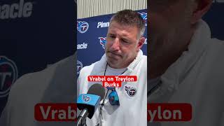 #Titans HC Mike Vrabel not putting a timeline on WR Treylon Burks and says it’s “best case scenario”