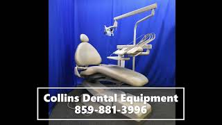 A dec Cascade 1040 Dental Chair with 2132 Radius Delivery Unit \u0026 6300 Light Adec