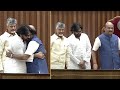 Pawan Kalyan and Chandrababu Naidu Visuals With Speaker Ayyanna Patrudu | AP Assembly Session 2024