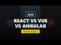 React vs Vue vs Angular: Which is Best in 2026? (Comparison)