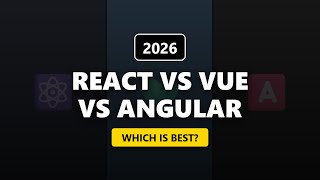 React vs Vue vs Angular: Which is Best in 2026? (Comparison)