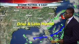 Weekend front brings fall-like conditions to SWFL