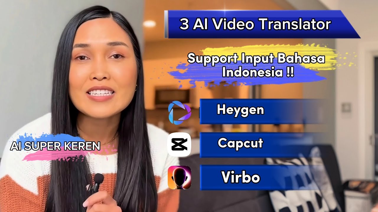Best 3 Ai Video Translator Support Input Bahasa Indonesia Youtube