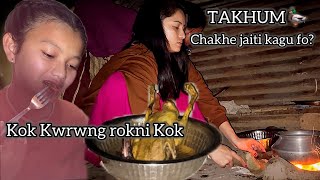 Tabu tangdi Chabu chaadi || TAKHUM chakhe kubui de jaiti kaak? Biva Jamatia vlog #lifestylevlog