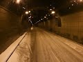 schneechaos vorm tunnel in rendsburg