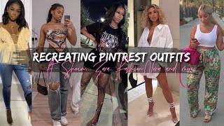 RECREATING PINTREST OUTFITS Ft. Stein, Zara, FashionNova, and More 🔥 | Life with Nae