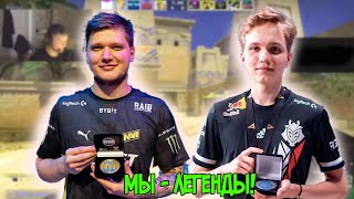 ЛЕГЕНДЫ ПЫТАЮТСЯ ВЫНЕСТИ 5000 ЭЛО / S1MPLE И M0NESY ИГРАЮТ НА FACEIT  / CS:GO