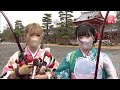 japanese archers flaunt skills at kyoto temple