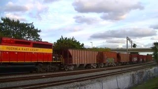 FEC Freight Train 1990