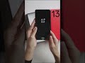 OnePlus 13 Obsidian Secret Realm Unboxing The ebony wood grain glass back cover feels