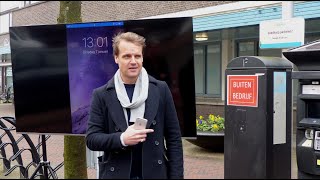 Wethouder Hamerslag stelt kentekenparkeren officieel in werking / Spijkenisse 2020