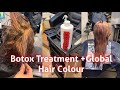 Botox treatment +Global Hair Colour || Botox ट्रीटमेंट कैसें करते हैं ||  Botox therapy क्या हैं ?