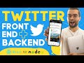 Connecting Twitter's Frontend to Backend using node.js and React Native