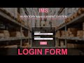 PHP PROJECT: Create A Login Form Page using HTML CSS with Database - Step-by-Step Beginner Tutorials