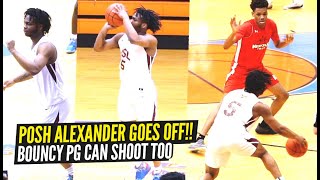 Posh Alexander Is TOO BOUNCY and Can SHOOT It Too! NY PG Has A CLIP!